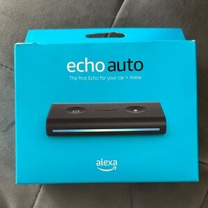 Band New Echo Auto Smart Car Alexa - Black